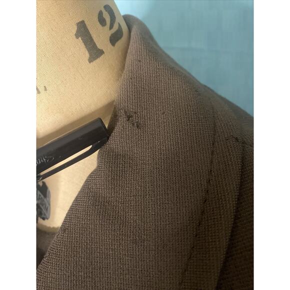 VTG MOD CAPRIEL Made in Belgium 100% WOOL DRESS With Matching Long Jacket - Picture 4 of 16